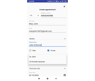 Appointments for multiple doctors and multiple locations can be booked by one staff member leading to financial gains.
