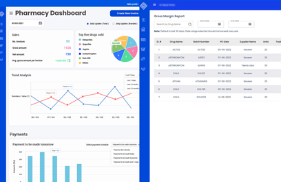 Integrates with Pharmacy, Lab and Radiology seamless information flow for timely care