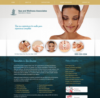 More Dermatologist Website Templates